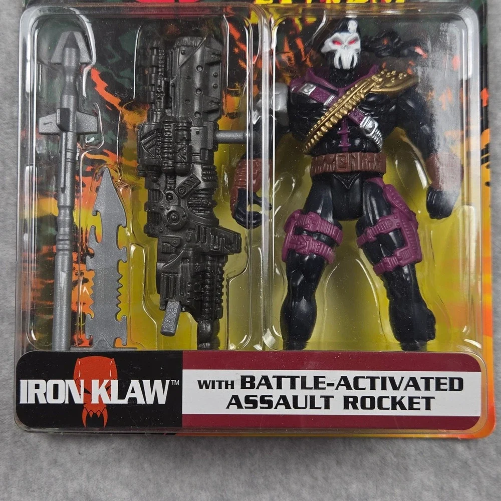 GI Joe Extreme Iron Klaw Action Figure 1995 Kenner Vintage New Sealed